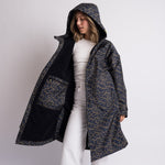 Rain Parka leo navy-olive/navy - VIVI MARI