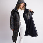 Rain Parka leo navy-olive/navy - VIVI MARI