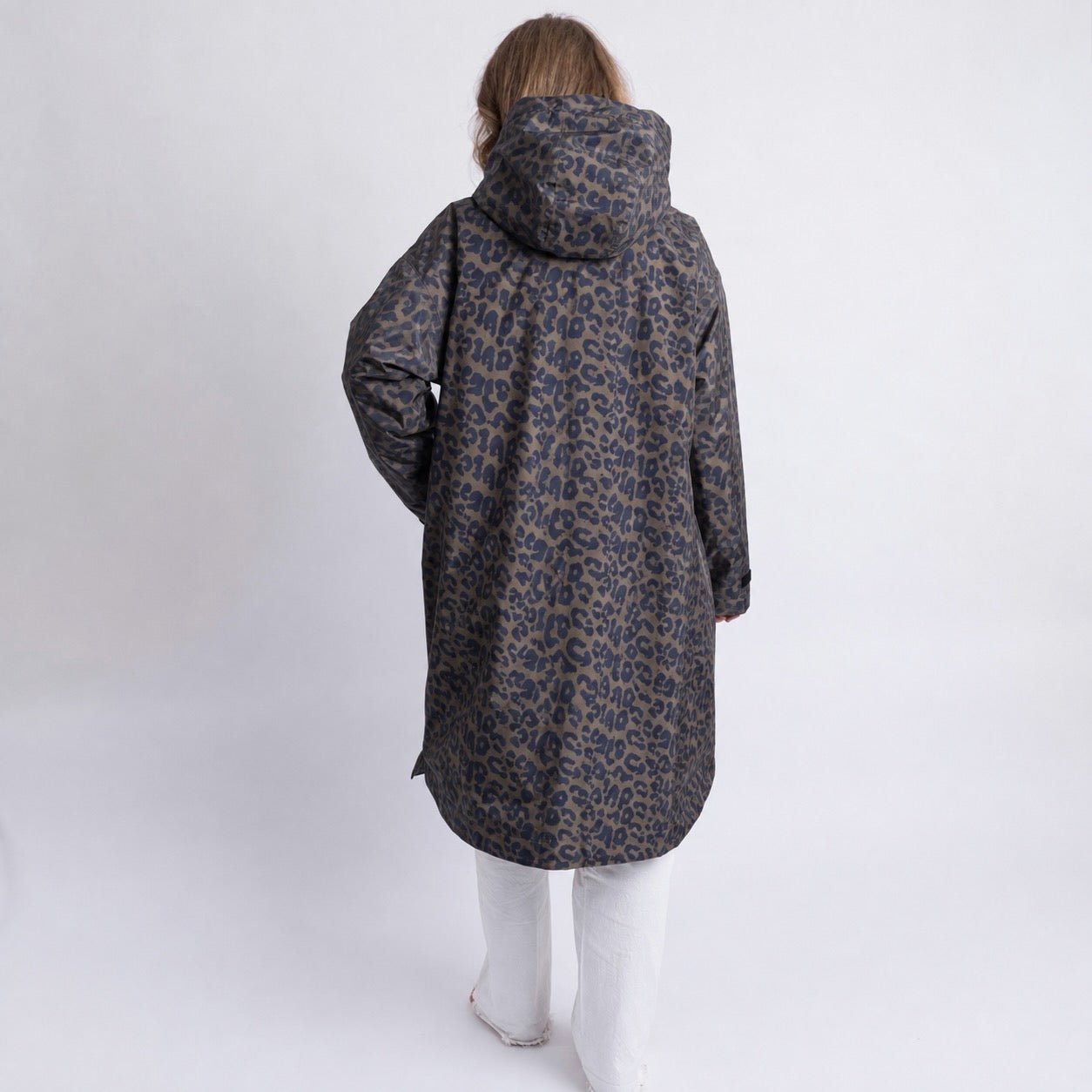 Rain Parka leo navy-olive/navy - VIVI MARI