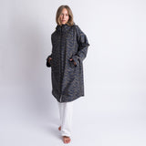 Rain Parka leo navy-olive/navy - VIVI MARI
