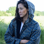 Rain Parka leo navy-olive/navy - VIVI MARI
