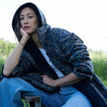Rain Parka leo navy-olive/navy - VIVI MARI