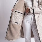 Rain Parka leo stone-sand/stone - VIVI MARI