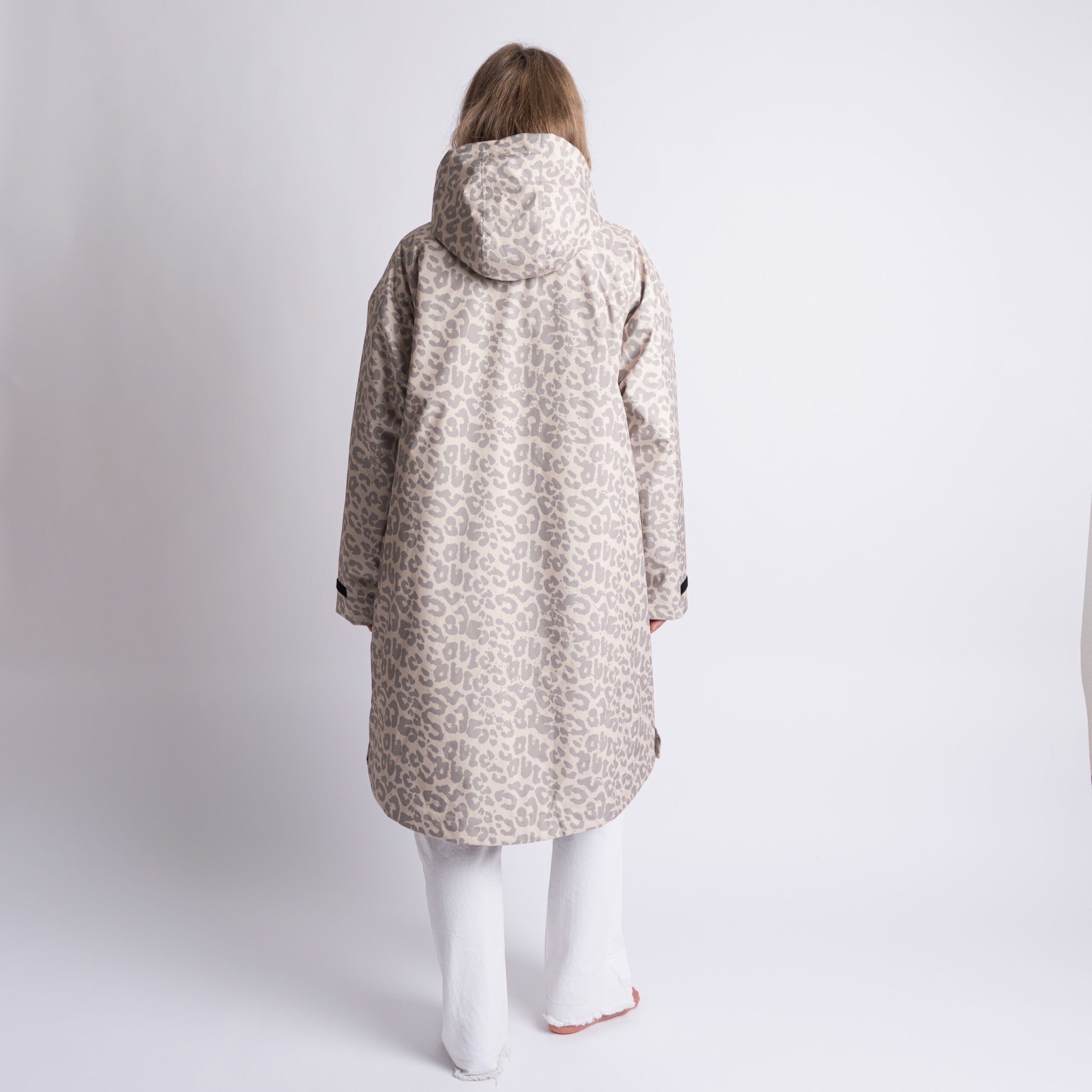 Rain Parka leo stone-sand/stone - VIVI MARI
