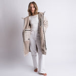 Rain Parka leo stone-sand/stone - VIVI MARI