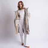 Rain Parka leo stone-sand/stone - VIVI MARI