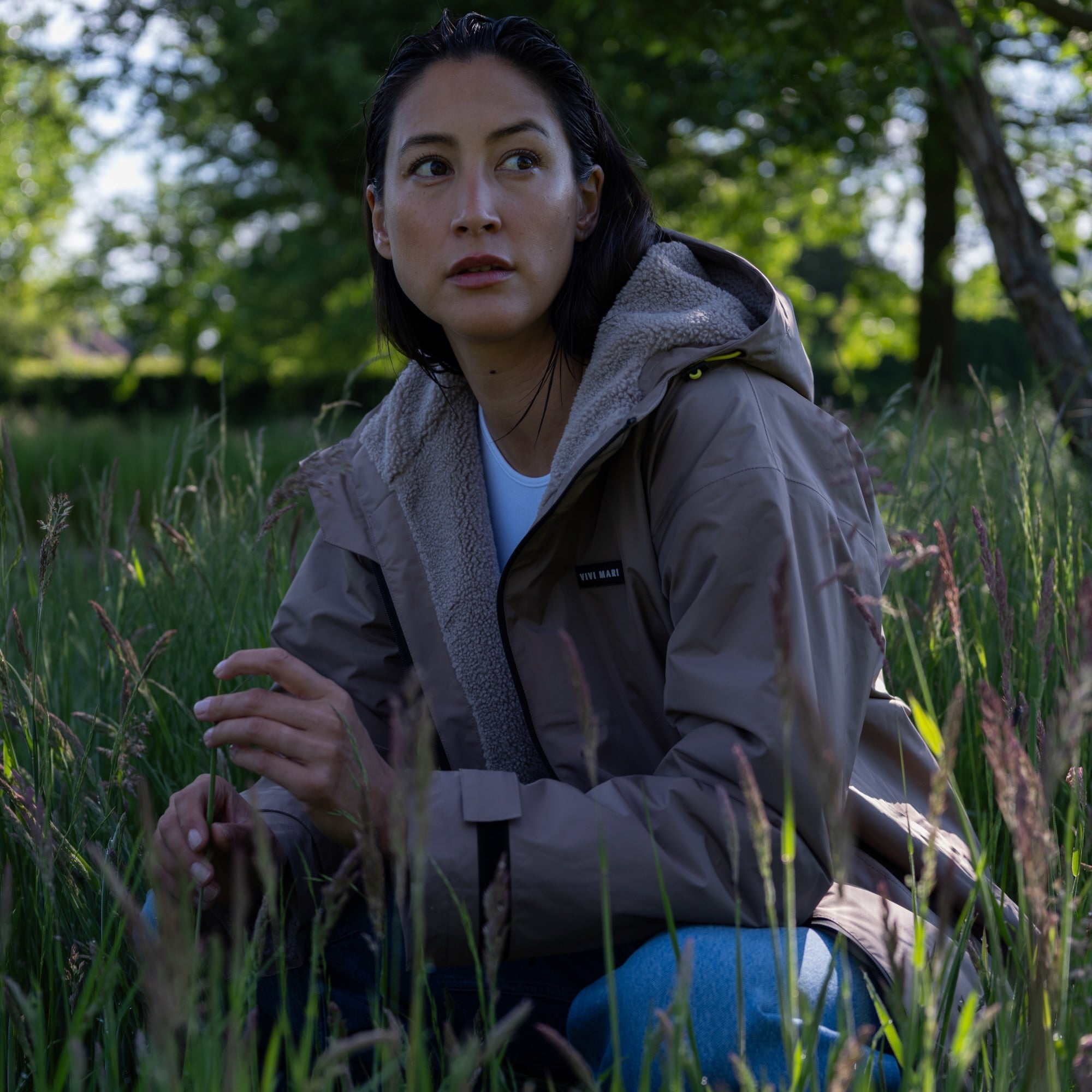 Rain Parka mushroom/mushroom - VIVI MARI
