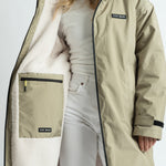 Rain Parka pale olive/sand - VIVI MARI