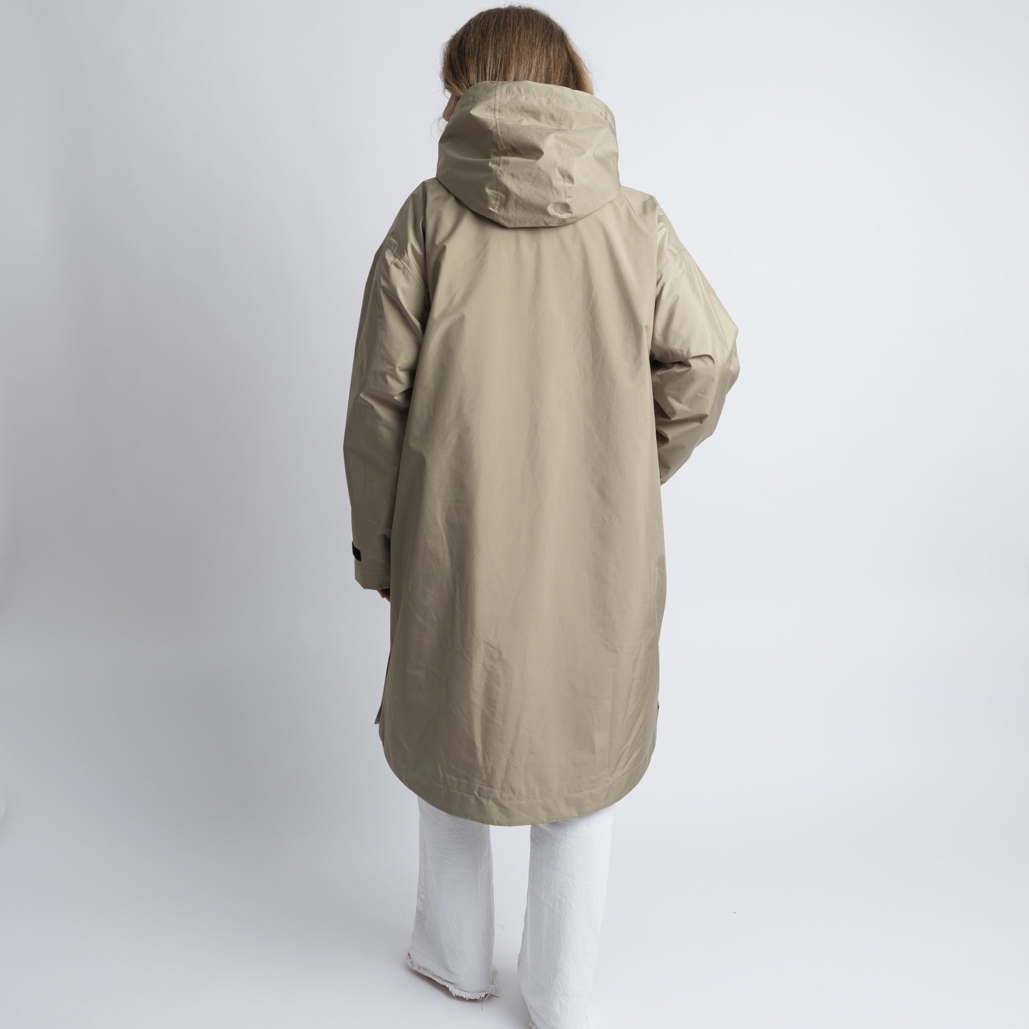 Rain Parka pale olive/sand - VIVI MARI
