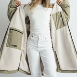 Rain Parka pale olive/sand - VIVI MARI