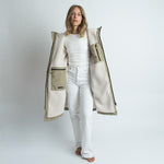 Rain Parka pale olive/sand - VIVI MARI