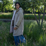Rain Parka pale olive/sand - VIVI MARI