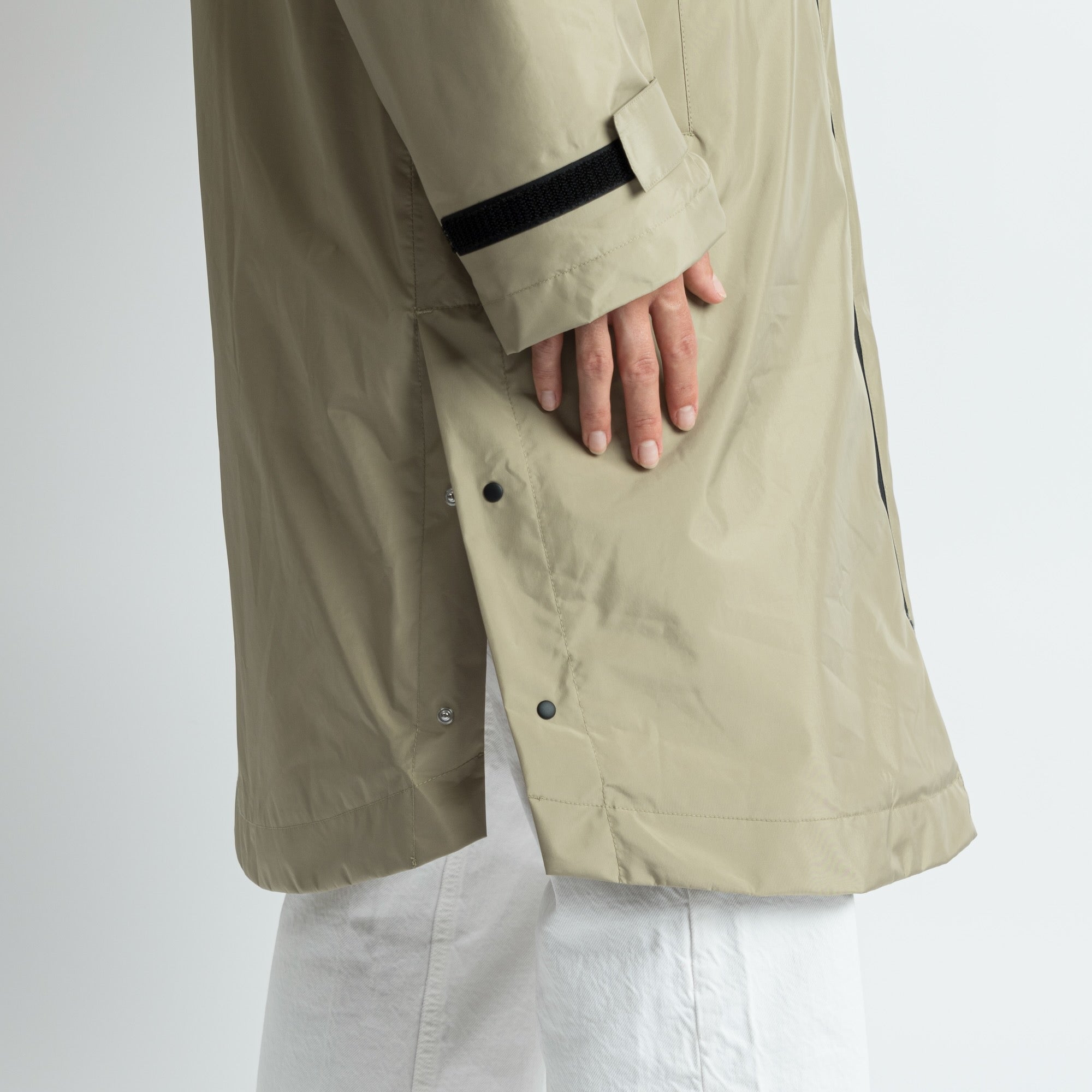 Rain Parka pale olive/sand - VIVI MARI