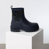 Rainboots short navy/leo navy - olive - VIVI MARI