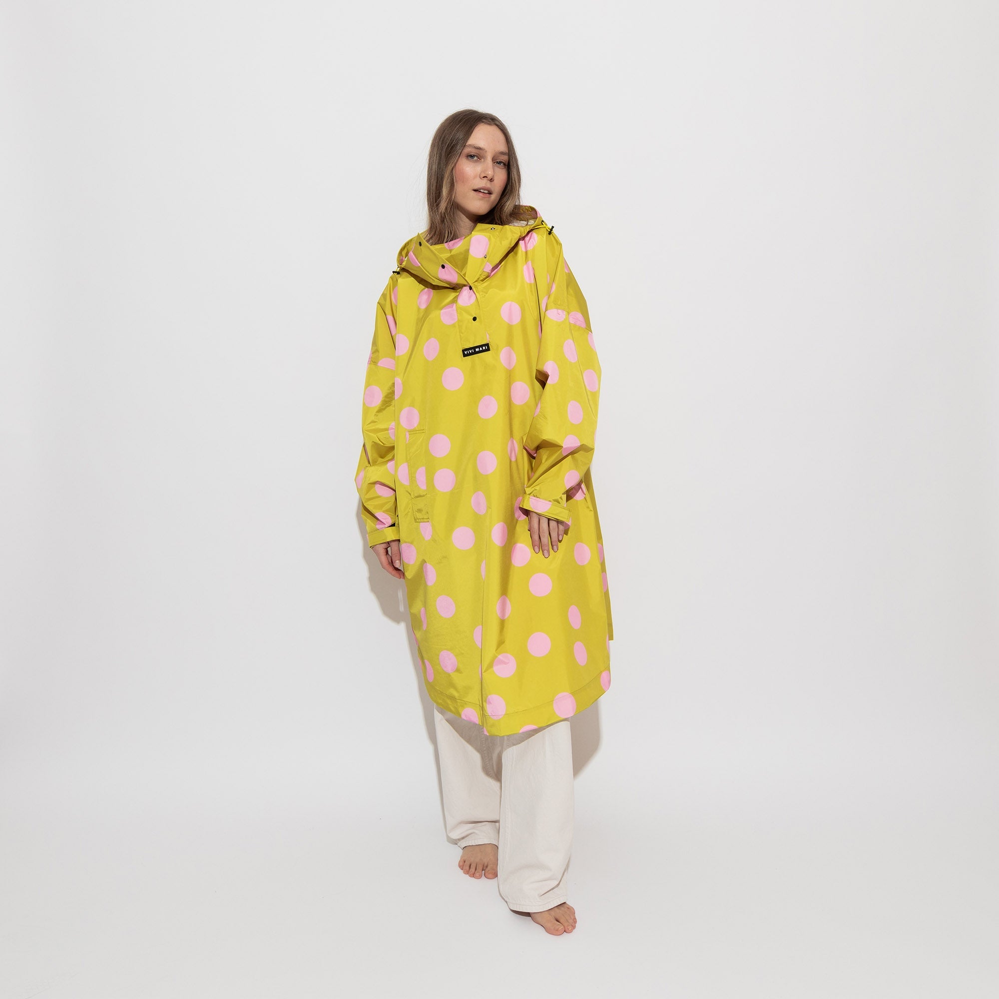 Raincoat dots citrus/rosé - VIVI MARI