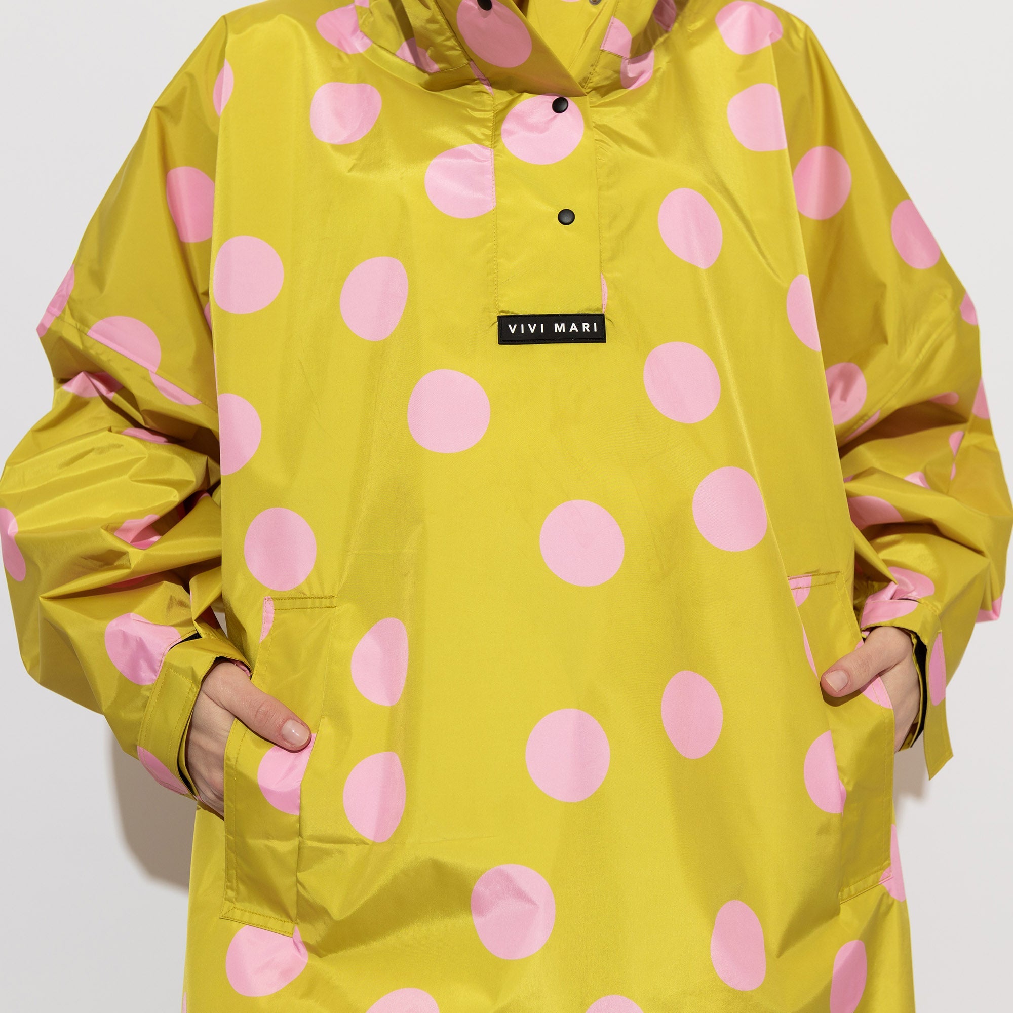 Raincoat dots citrus/rosé - VIVI MARI