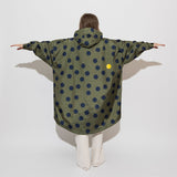 Raincoat dots olive/navy - VIVI MARI