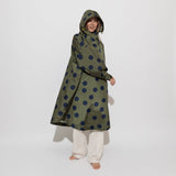 Raincoat dots olive/navy - VIVI MARI