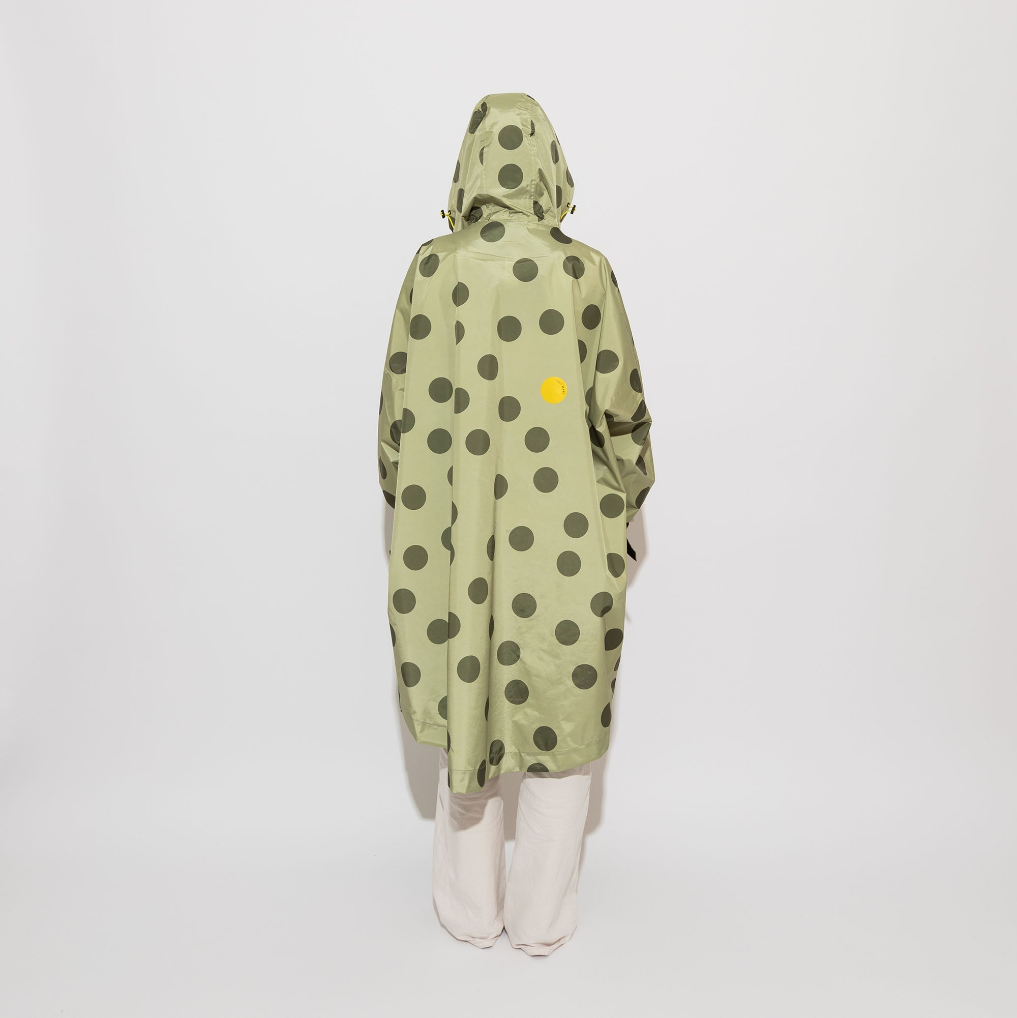 Raincoat dots pale olive/olive - VIVI MARI