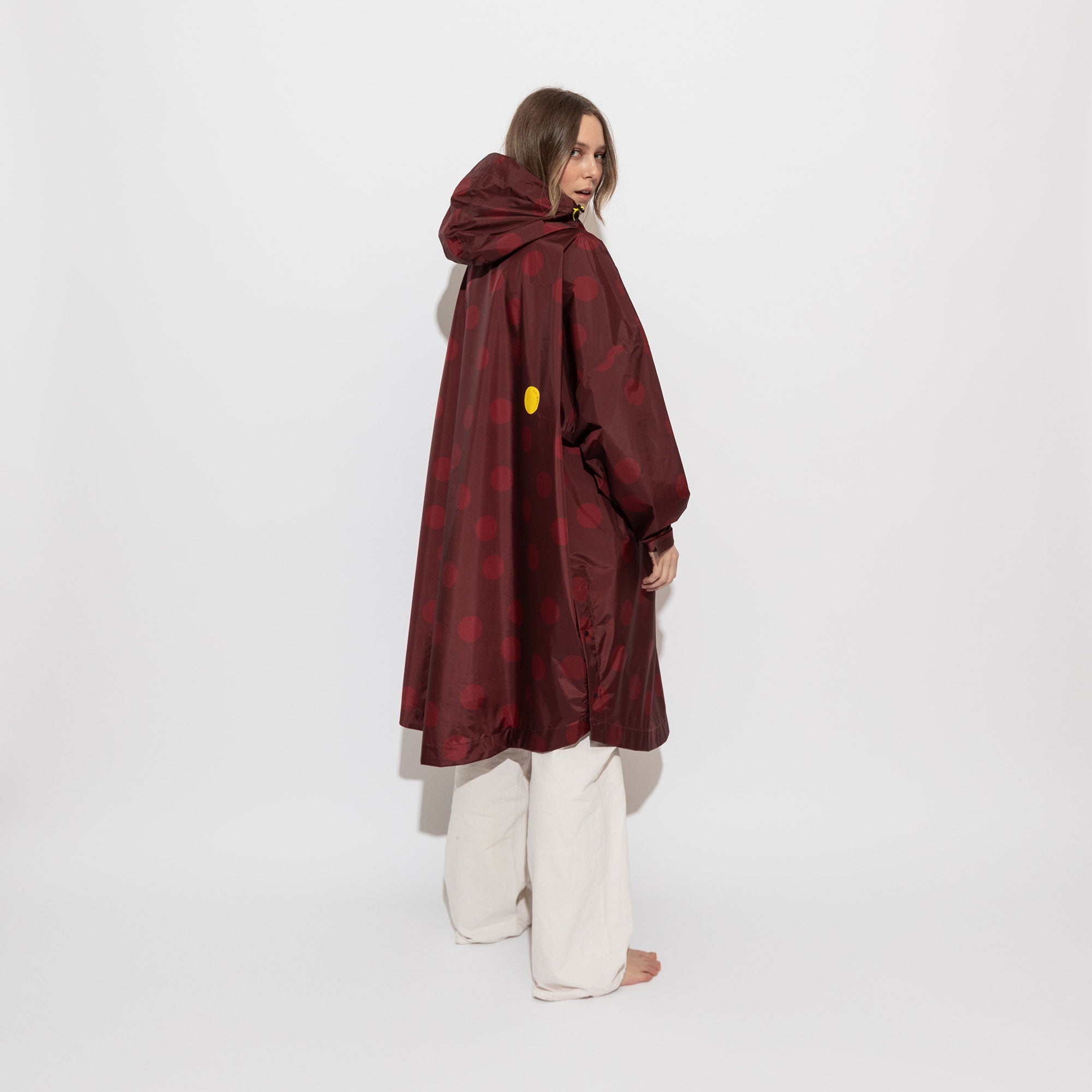 Raincoat dots wine red/red - VIVI MARI