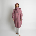 Raincoat leo splashes ash plum/light berry - VIVI MARI