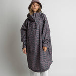 Raincoat leo splashes dark grey/ash plum - VIVI MARI