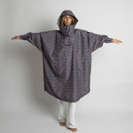 Raincoat leo splashes dark grey/ash plum - VIVI MARI