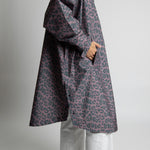 Raincoat leo splashes dark grey/ash plum - VIVI MARI