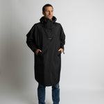 Raincoat solid black - VIVI MARI