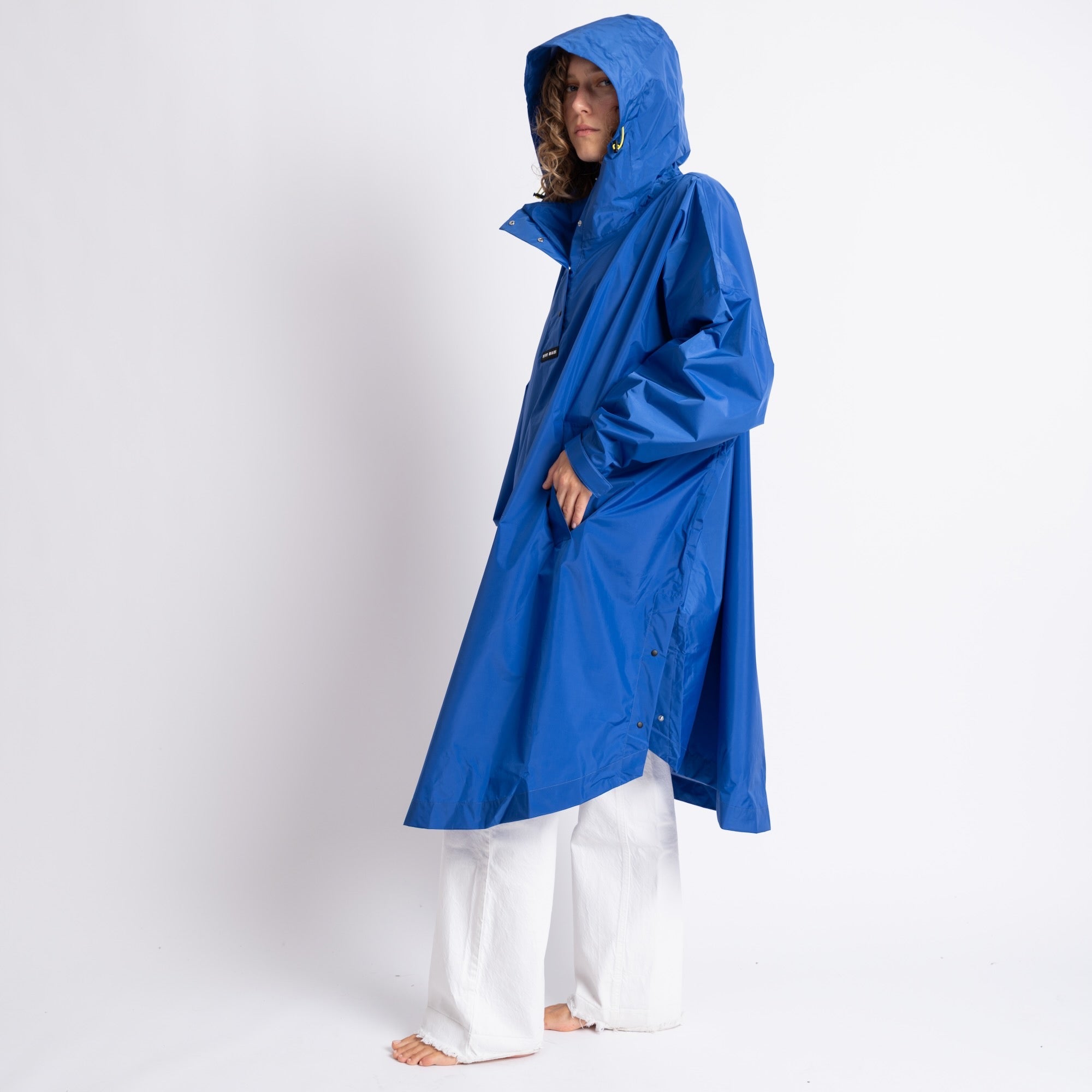 Raincoat solid blue - VIVI MARI