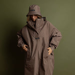 Raincoat solid dark mushroom - VIVI MARI
