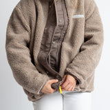 Reversible Bomber Jacket - dark mushroom/mushroom - VIVI MARI