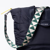 strap triangles green/sand - navy - VIVI MARI