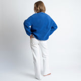 Teddy Fleece Jacket - blue - VIVI MARI