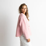 Teddy Fleece Jacket - candy pale pink - VIVI MARI