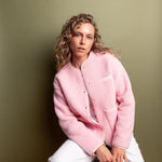Teddy Fleece Jacket - candy pale pink - VIVI MARI