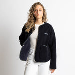Teddy Fleece Jacket - navy - VIVI MARI