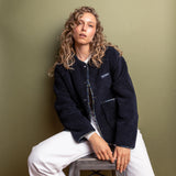 Teddy Fleece Jacket - navy - VIVI MARI