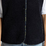 Teddy Fleece Vest - navy - VIVI MARI