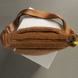 Teddy Hip Bag medium - caramel - VIVI MARI