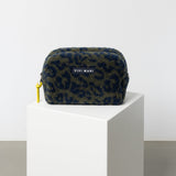 Teddy Toiletry Bag small - leo splashes navy/olive - VIVI MARI