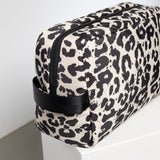 Toiletry Bag large - leo splashes black/sand - VIVI MARI