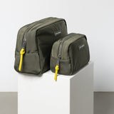 Toiletry Bag large - olive - VIVI MARI