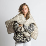 Ultra Light Puffer Jacket black/leo black - sand - VIVI MARI