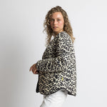 Ultra Light Puffer Jacket black/leo black - sand - VIVI MARI