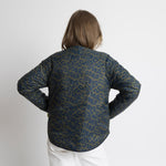 Ultra Light Puffer Jacket navy/leo navy - olive - VIVI MARI