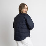 Ultra Light Puffer Jacket navy/leo navy - olive - VIVI MARI