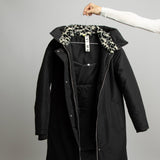 Winter Parka black/leo black - sand - VIVI MARI