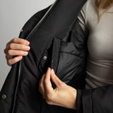 Winter Parka black/leo black - sand - VIVI MARI