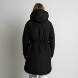 Winter Parka black/leo black - sand - VIVI MARI